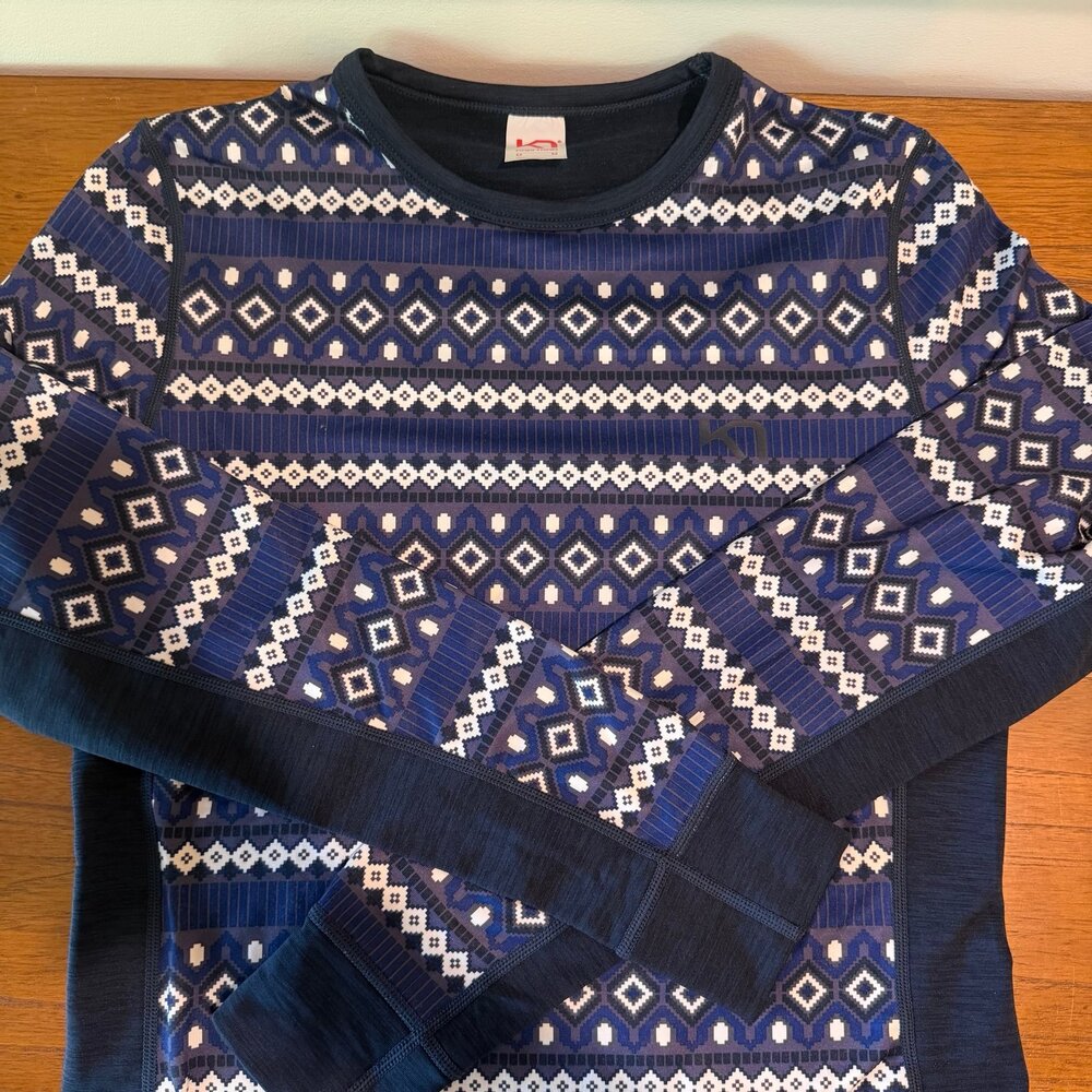 Kari Traa Women's Lune Long Sleeve Base Layer- Size M